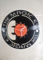 The Magic ES Themed Record Clock