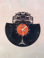 Mercedes Sports Car Vinyl Record Clock