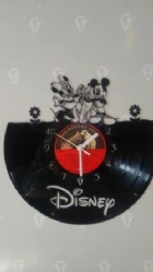 Mickey Mouse And Friends Vinyl Record Clock