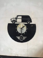 Mini Van Classic Vinyl Record Clock
