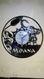 Moana Vinyl Record Clock