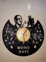 Mohd Rafi Top Themed Vinyl Record Clock