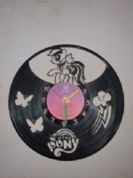 My Little Pony Vinyl Record Clock