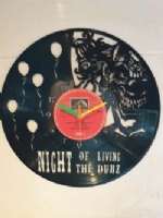 Night Of The Living Dubz Themed Record Clock