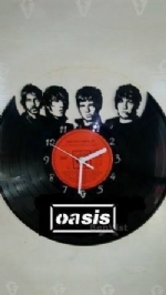 OASIS Vinyl Record Clock