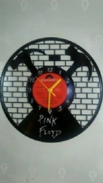 Pink Floyd Hammers Vinyl Record Clock