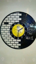 Pink Floyd Wall Vinyl Record Clock