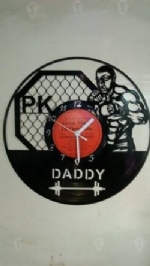 PK Daddy Custom Vinyl Record Clock