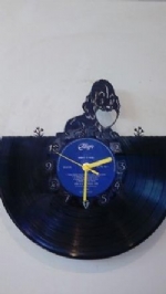 Puppy Love Vinyl Record Clock