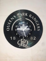 Queens Park Rangers FC QPR Themed Vinyl Record Clock