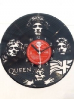 Queen Faces Vinyl Record Clock
