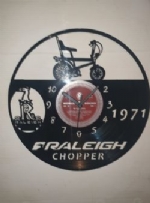 Raleigh Chopper Themed Record Clock