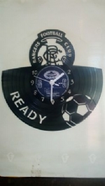 Glasgow Rangers FC New Football Themed Record Clock