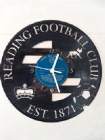 Reading FC Themed Vinyl Record Clock