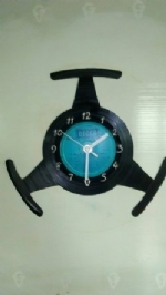 Record Centre Style 1 Vinyl Record Clock