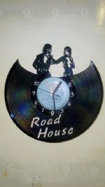 Patrick Swayze Road House Vinyl Record Clock
