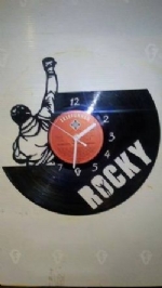 Rocky (Left) Vinyl Record Clock