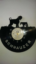 Schnazer Vinyl Record Clock
