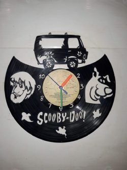 Scooby Doo Vinyl Record Clock