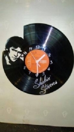 Shakin Stevens Vinyl Record Clock