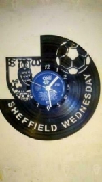 Sheffield Wednesday FC Owl Themed Record Clock