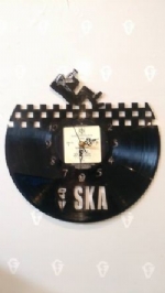 SKA Vinyl Record Clock