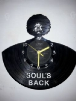 Souls Back Lady Themed Vinyl Record Clock