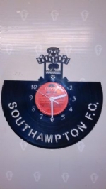 Southampton fc Vinyl Record Clock