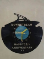 Speed Boat Vinyl Record Clock