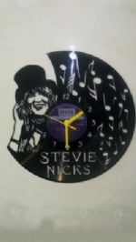 Stevie Nicks Themed Vinyl Record Clock