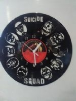 Suicide Squad Vinyl Record Clock