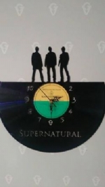Supernatural Vinyl Record Clock