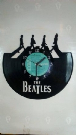 The Beatles Vinyl Record Clock