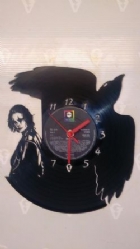The Crow Vinyl Record Clock