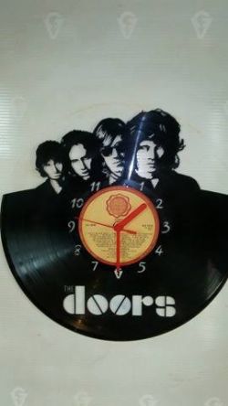 The Doors Vinyl Record Clock