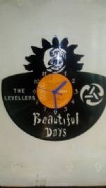 The Levellers Vinyl Record Clock