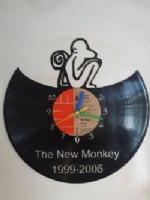 New Monkey Vinyl Record Clock