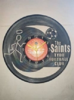 The Saints FC Themed Record Clock