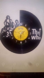 The Who new Vinyl Record Clock