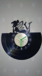 Tinkerbell Fairy Peter Pan Vinyl Record Clock