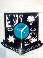 Tranmere Rovers F.C. Themed Vinyl Record Clock