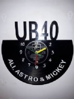 UB40 Vinyl Record Clock