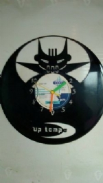 Up Tempo Vinyl Record Clock