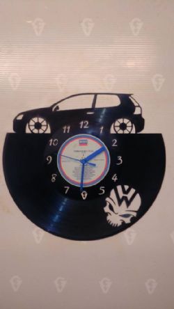 VW Golf 2 Vinyl Record Clock