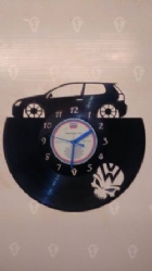 VW Golf 2 Vinyl Record Clock