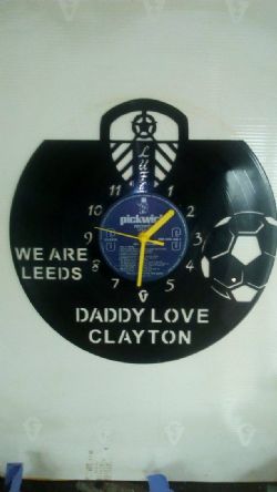 We Are Leeds Dad Vinyl Record Clock