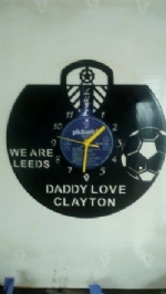 We Are Leeds Dad Vinyl Record Clock