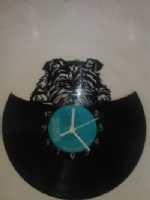 West Highland Terrier Cute Pose Themed Vinyl Record Clock