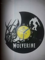Wolverine Vinyl Record Clock